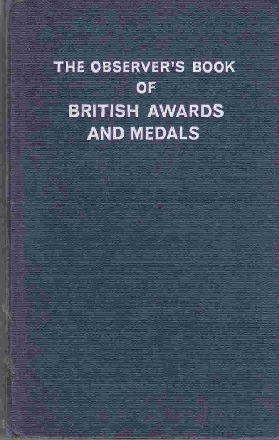 Image for The Observer's Book of British Awards and Medals