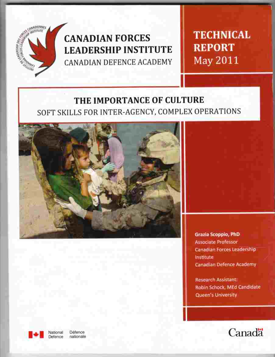 Image for The Importance of Culture Soft Skills for Inter-Agency, Complex Operations