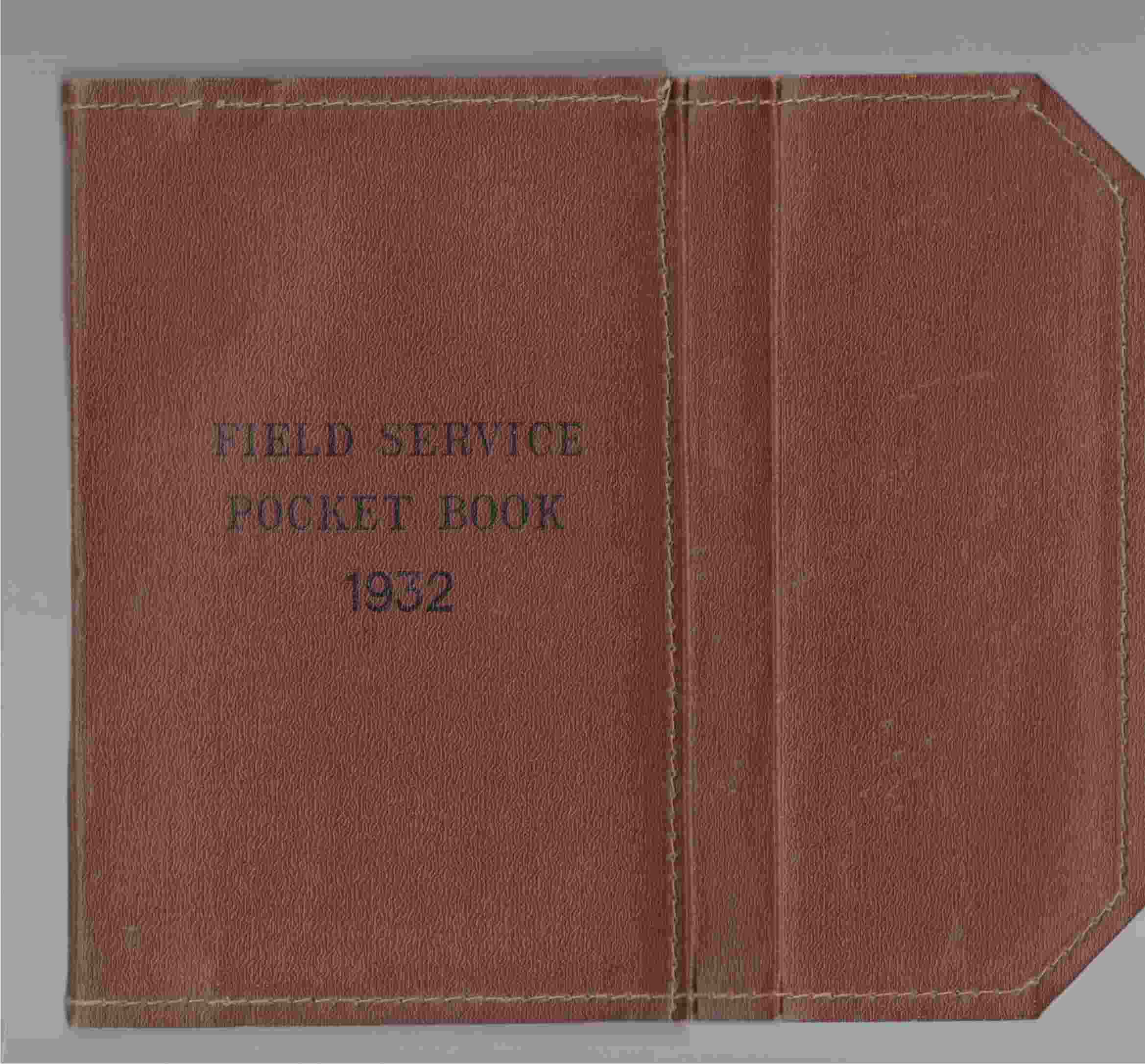Image for Field Service Pocket Book 1932