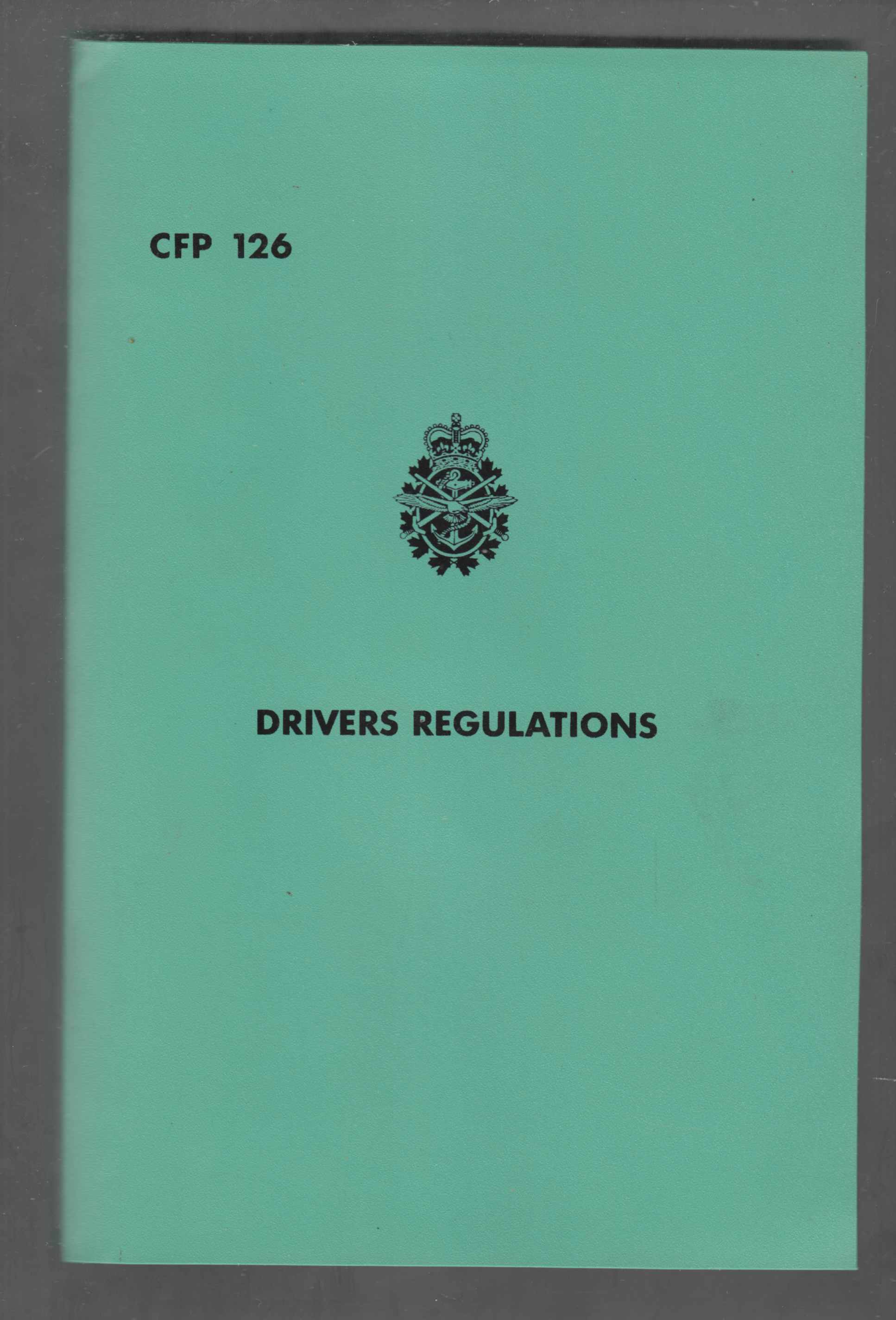 Image for Drivers Regulations CFP 126