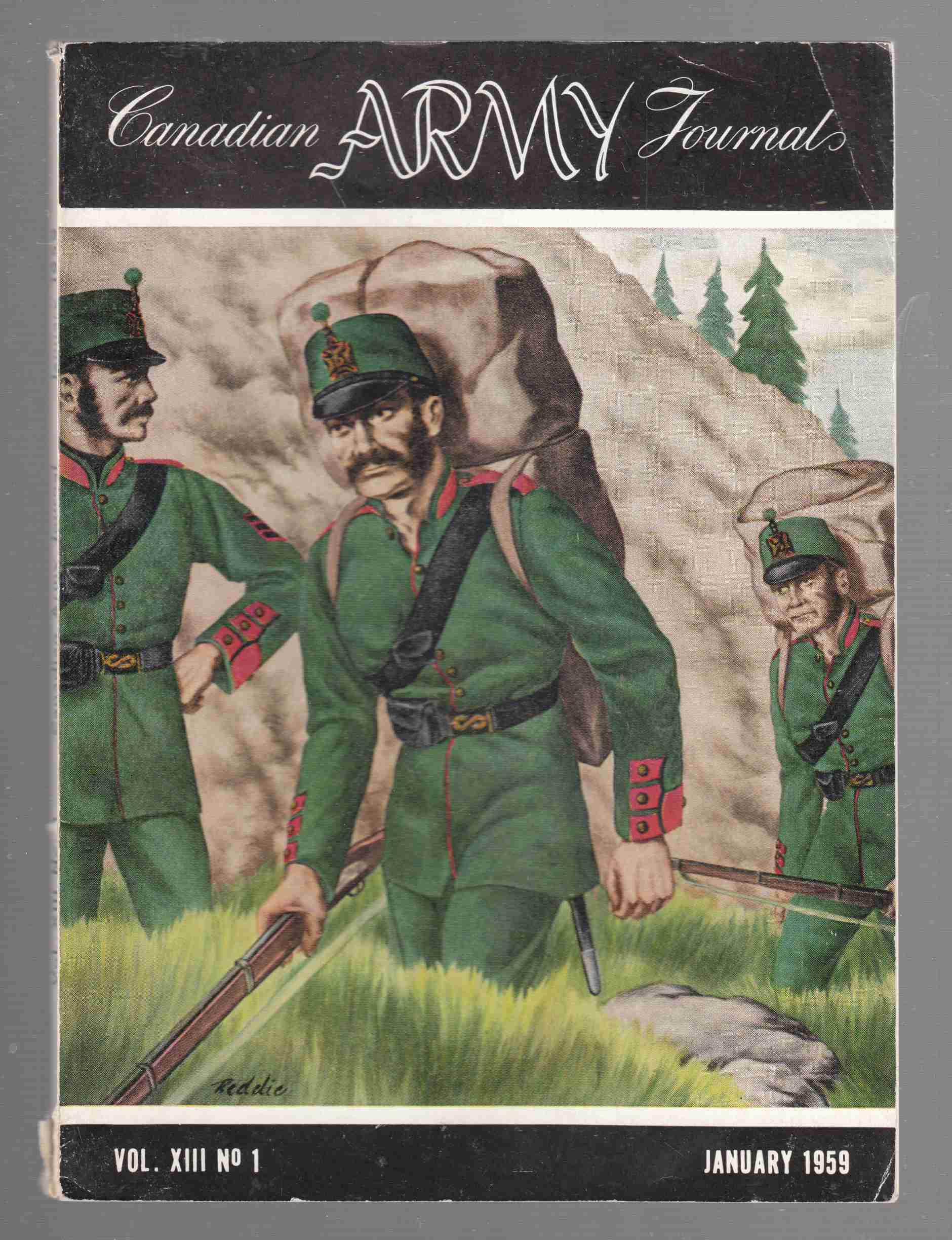 Image for Canadian Army Journal Vol. XIII No. 1 January 1959