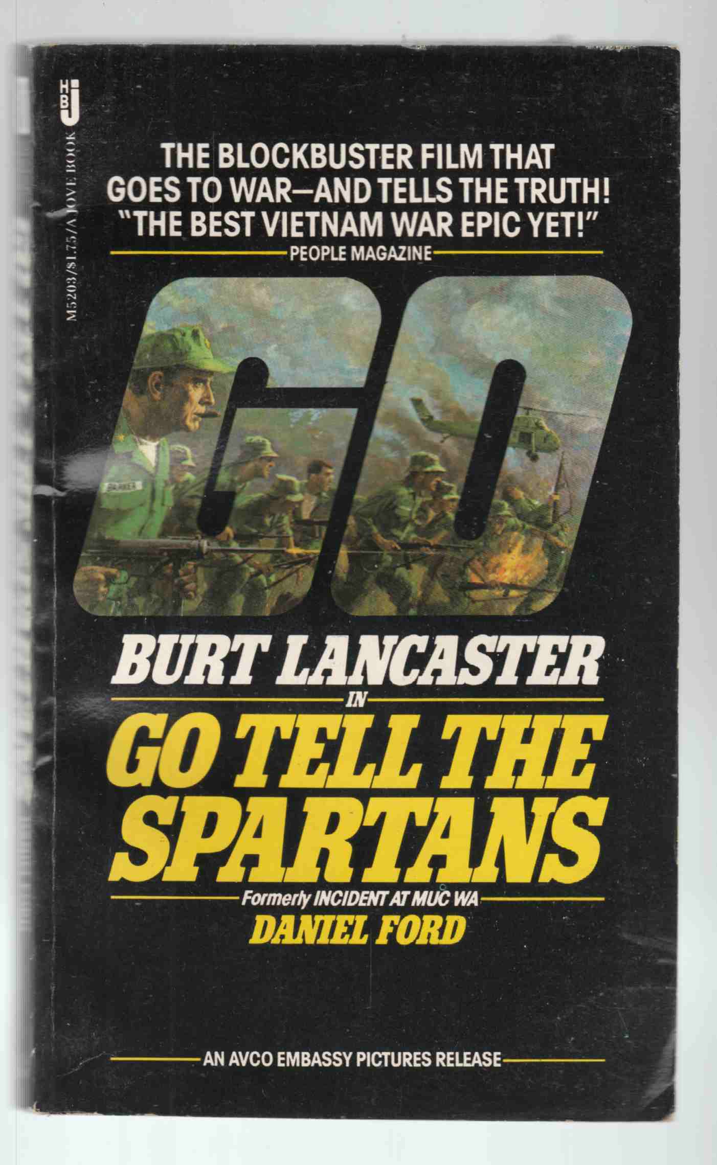 Image for Go Tell the Spartans