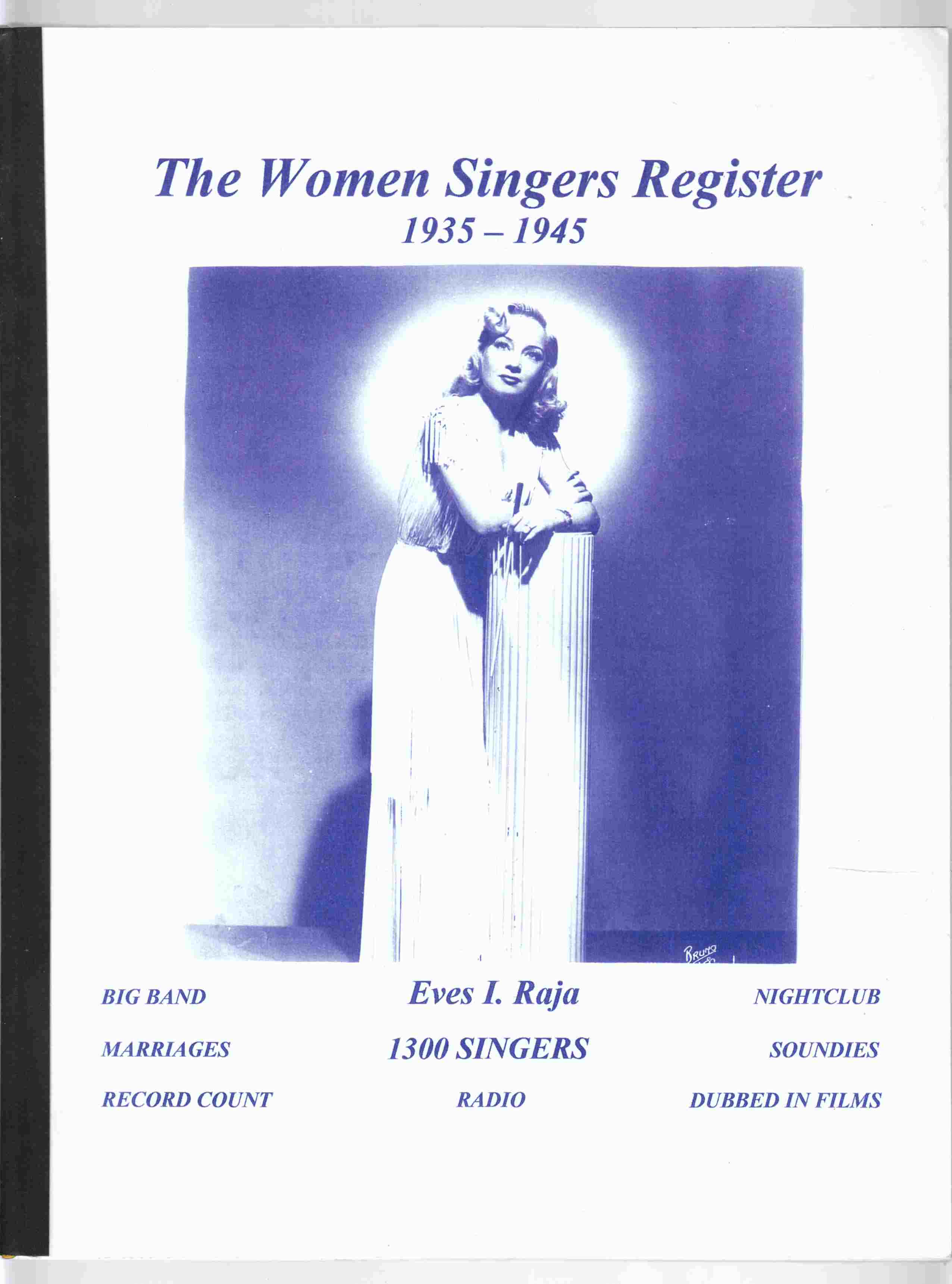 Image for The Women Singers Register 1935 - 1945