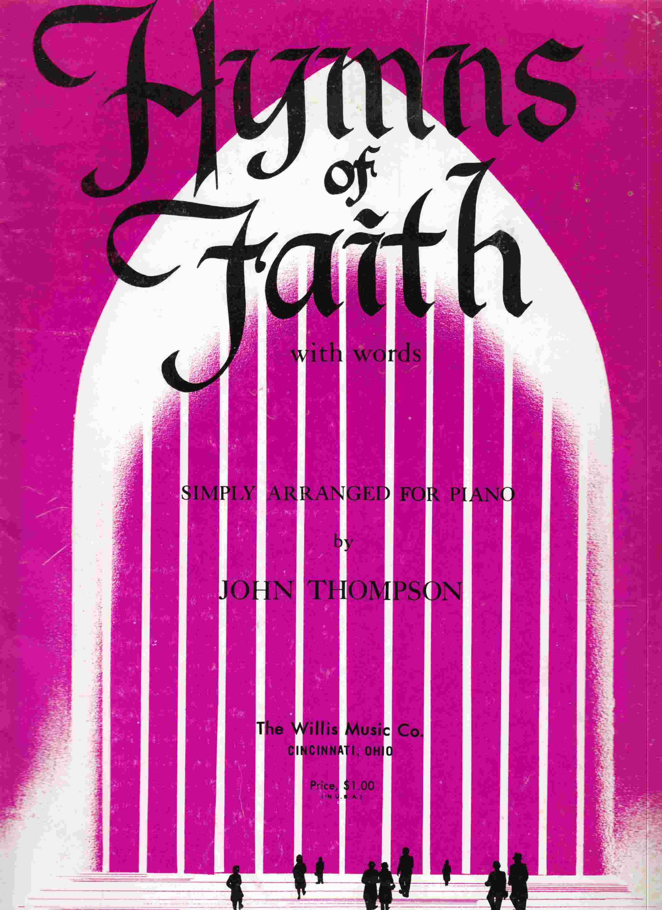 Image for Hymns of Faith with Words Simply Arranged for Piano