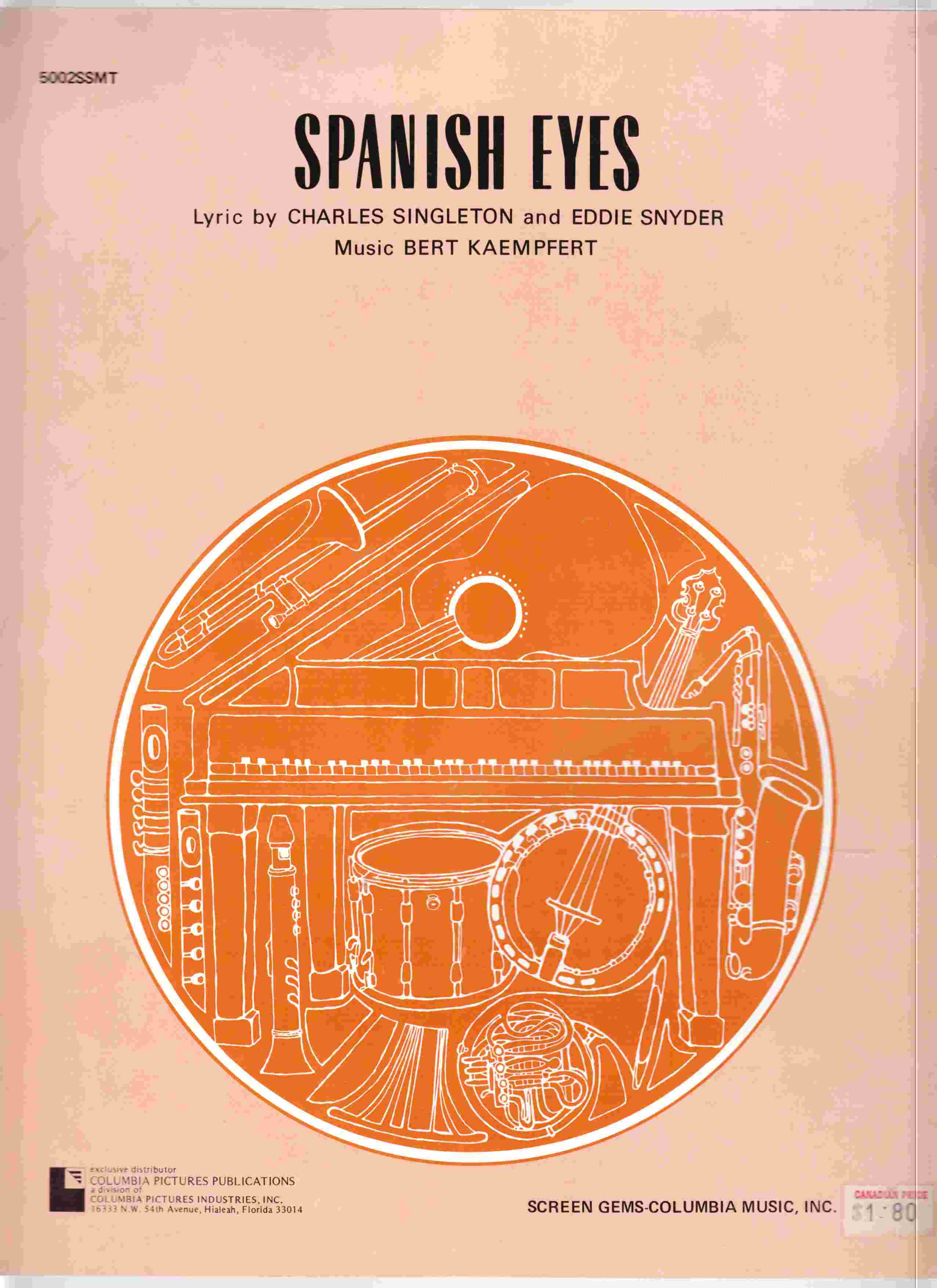 Image for Spanish Eyes