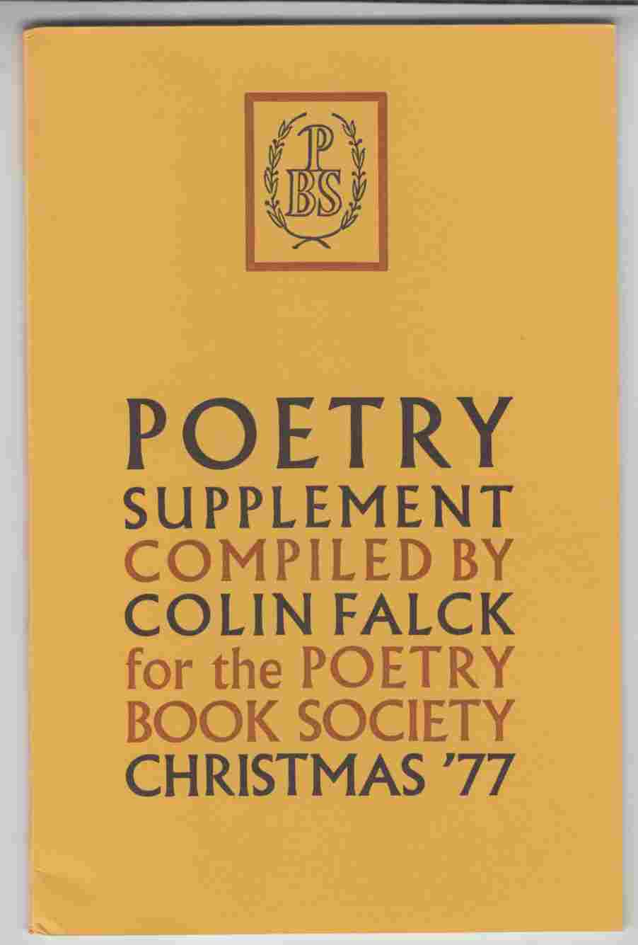 Image for Poetry Supplement Christmas '77