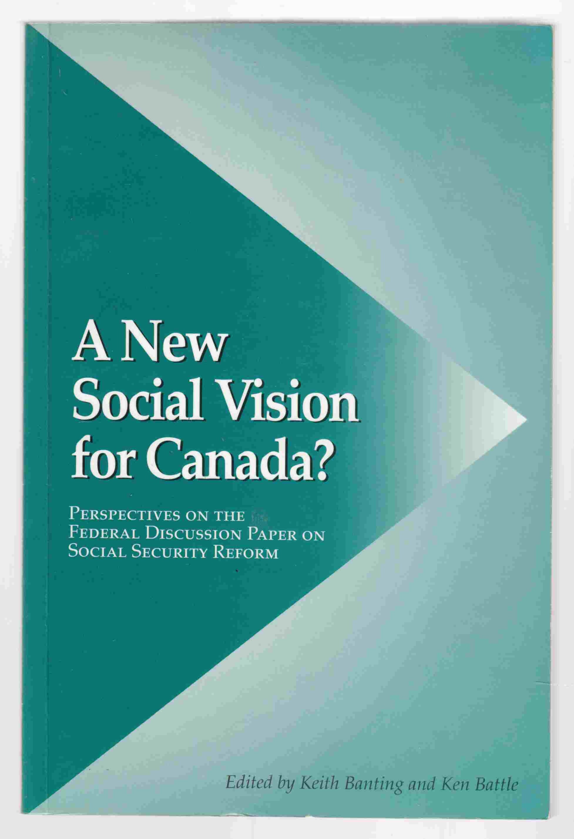 Image for A New Social Vision for Canada? Perspectives on the Federal Discussion Paper on Social Security Reform