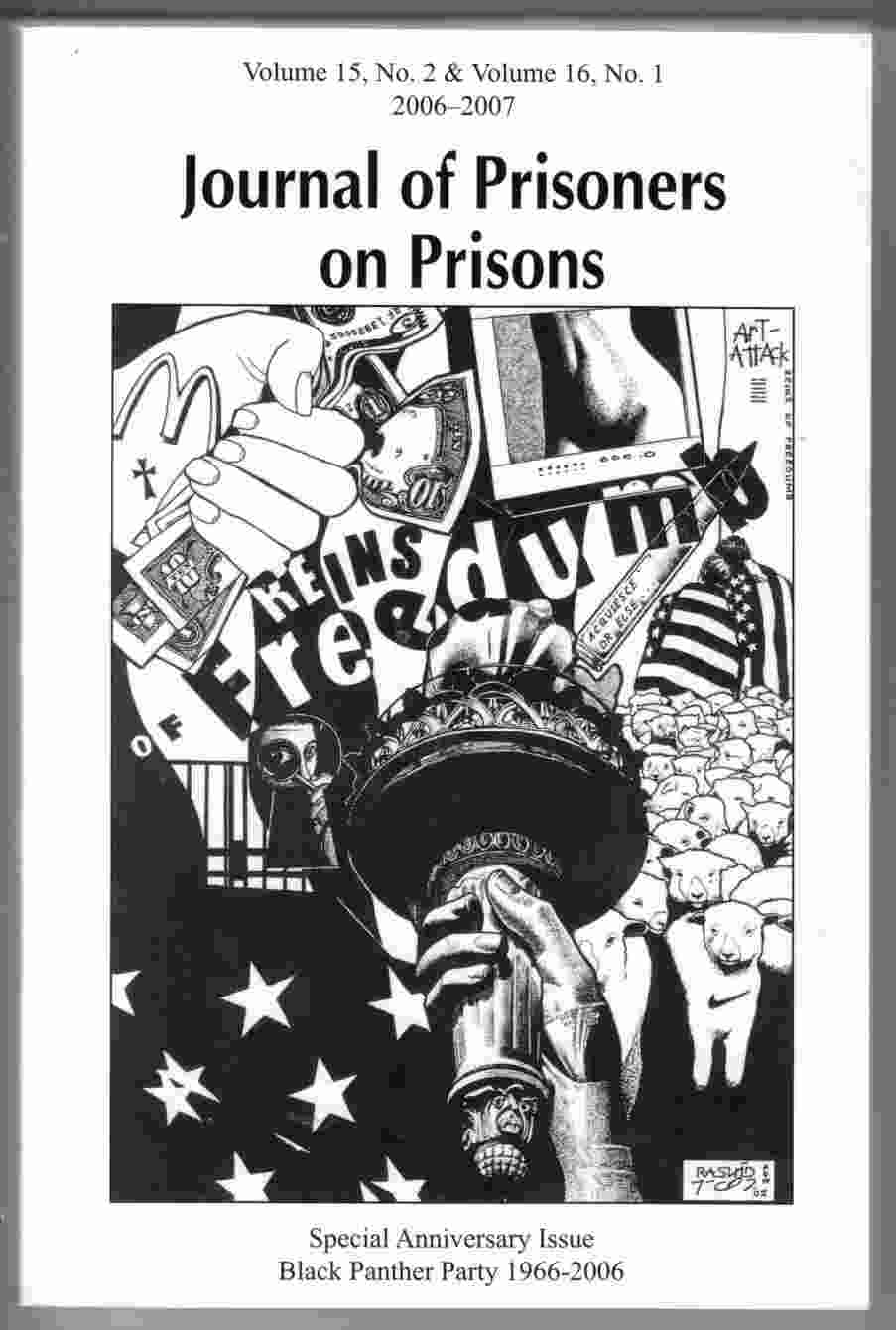Image for Journal of Prisoners on Prisons Volume 15, No. 2 & Volume 16, No. 1 Special Black Panther Political Prisoners Issue