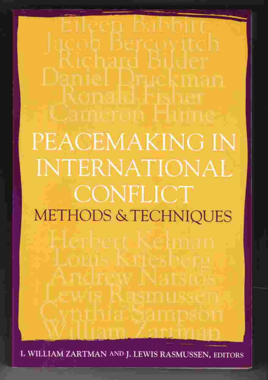 Image for Peacemaking in International Conflict Methods & Techniques