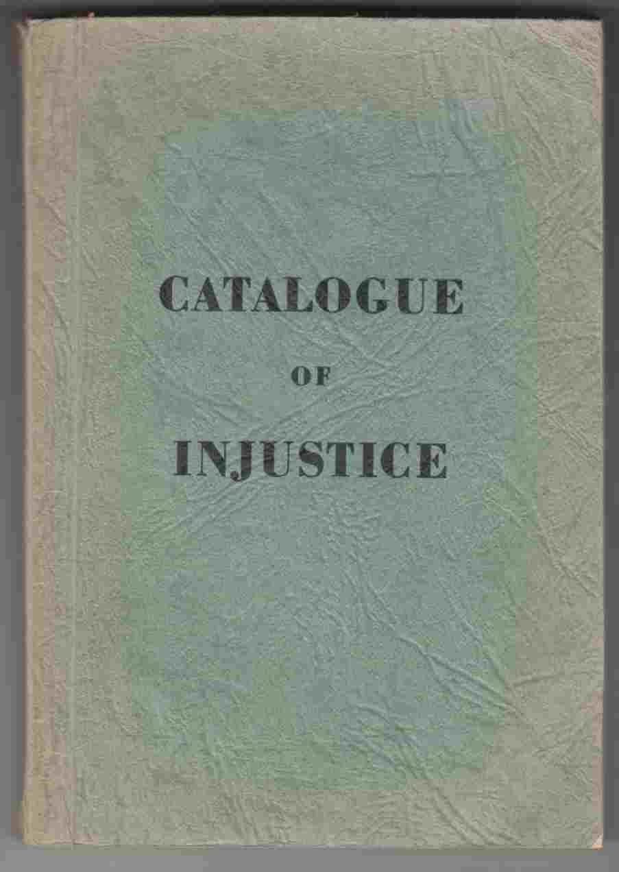 Image for Catalogue of Injustice