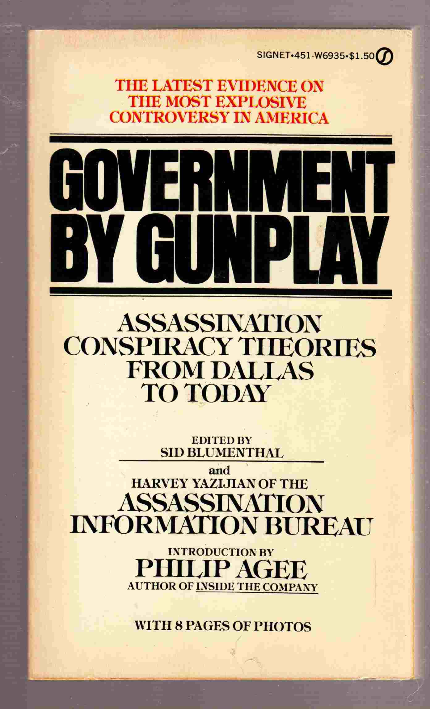 Image for Government by Gunplay Assassination Conspiracy Theories from Dallas to Today