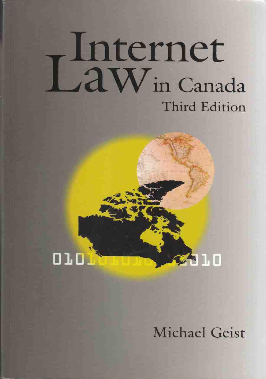 Image for Internet Law in Canada Third Edition