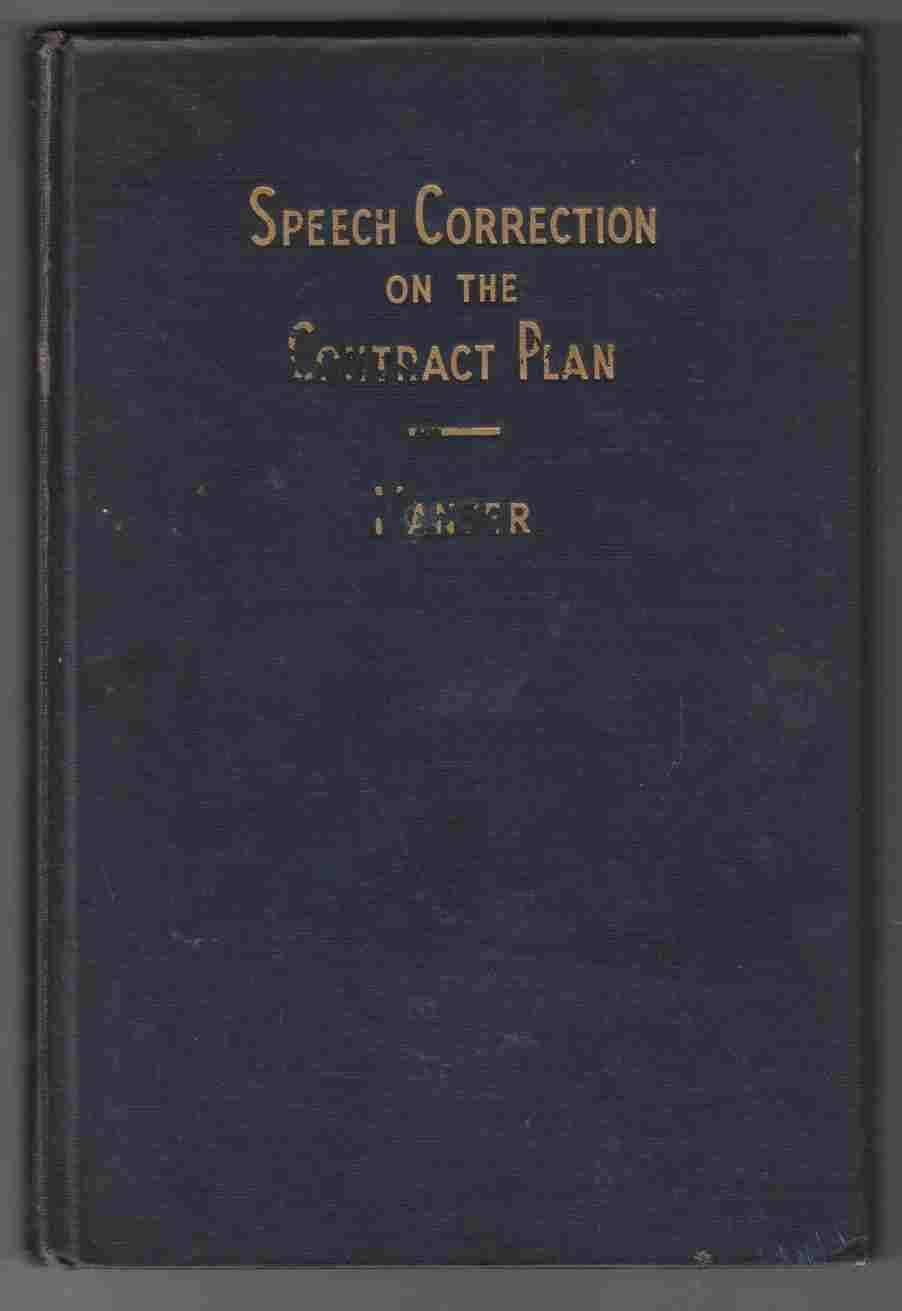 Image for Speech Correction on the Contract Plan
