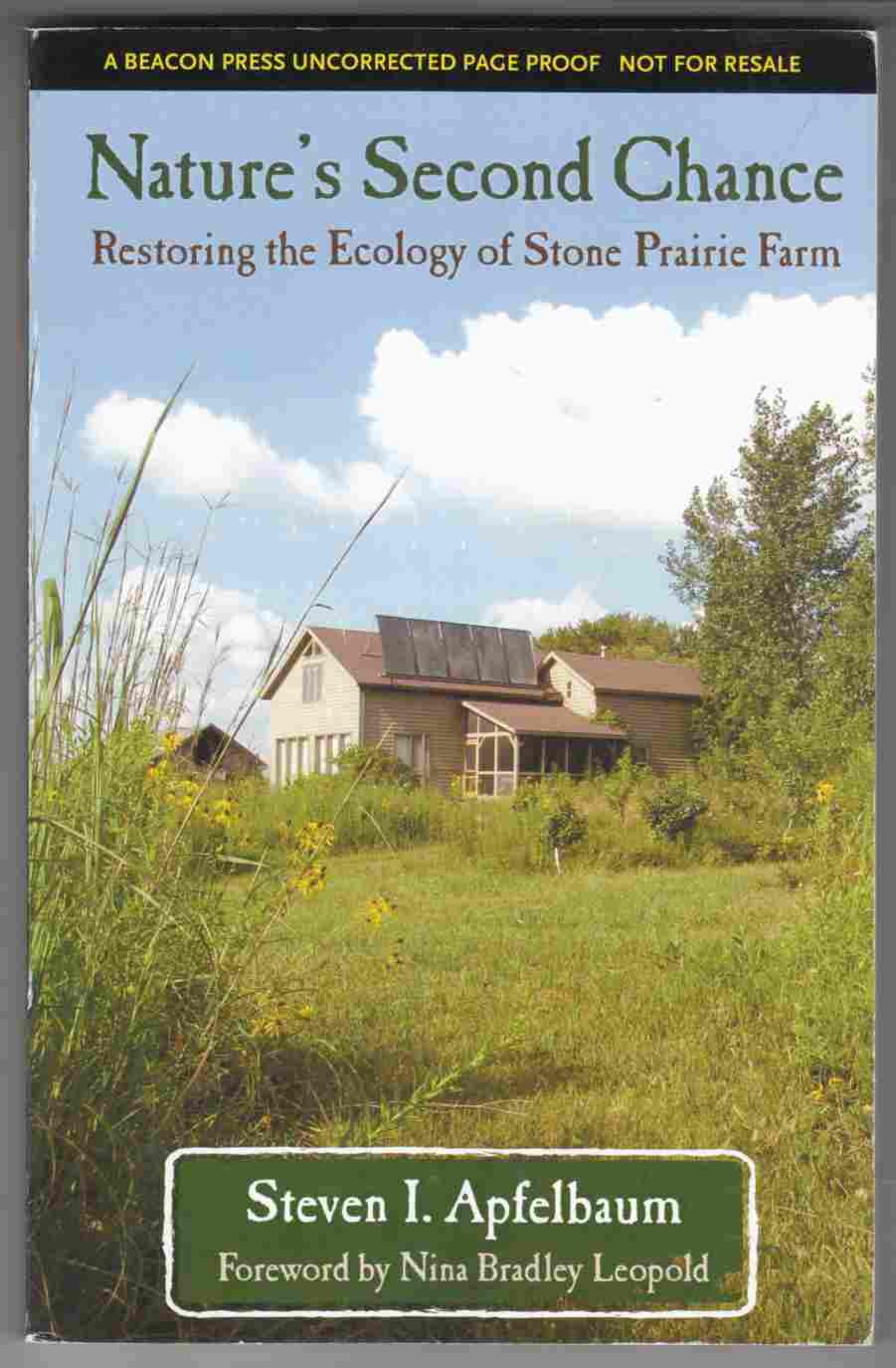 Image for Nature's Second Chance Restoring the Ecology of Stone Prairie Farm
