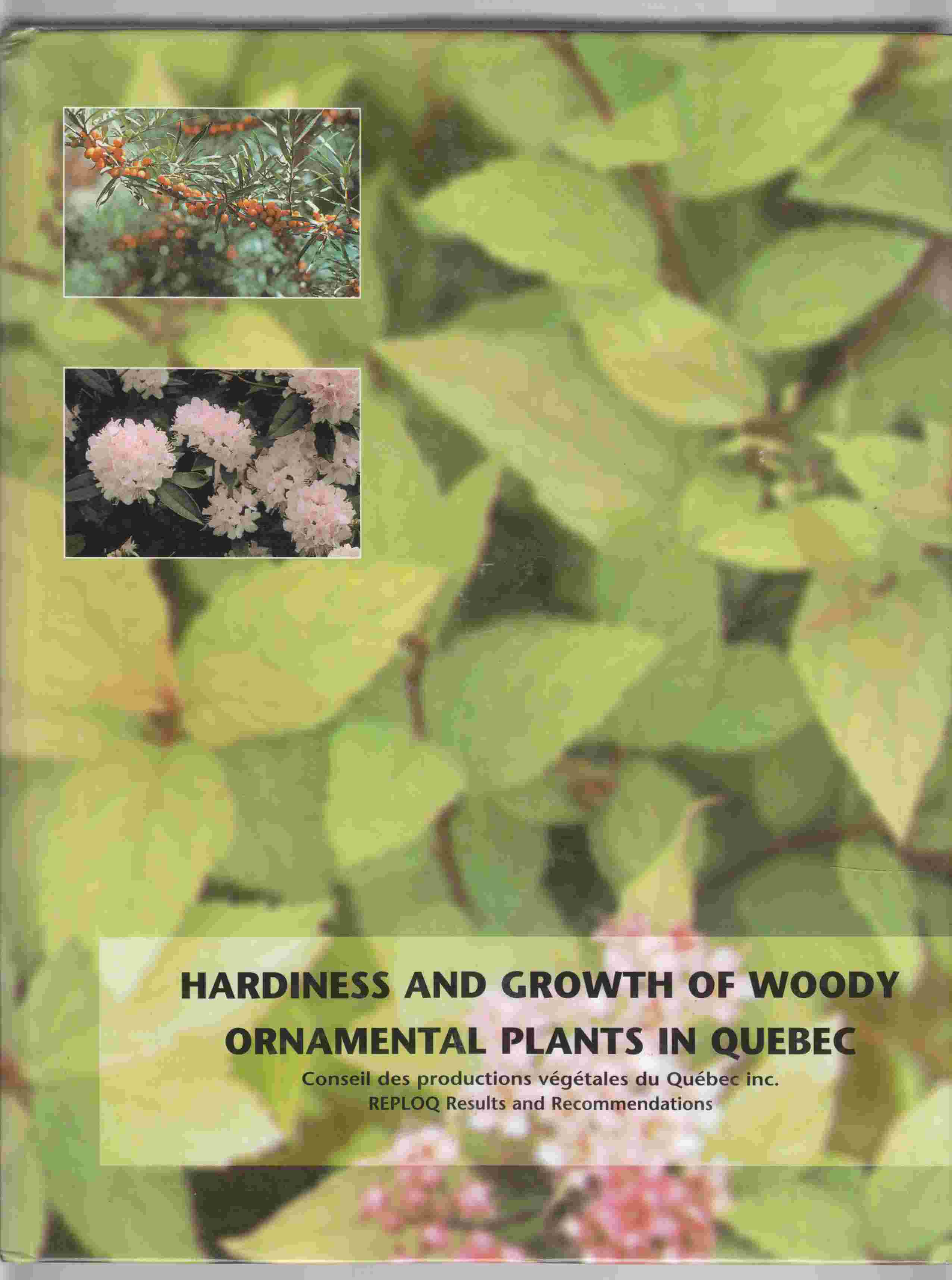 Image for Hardiness and Growth of Woody Ornamental Plants in Quebec REPLOQ Results and Recommendations