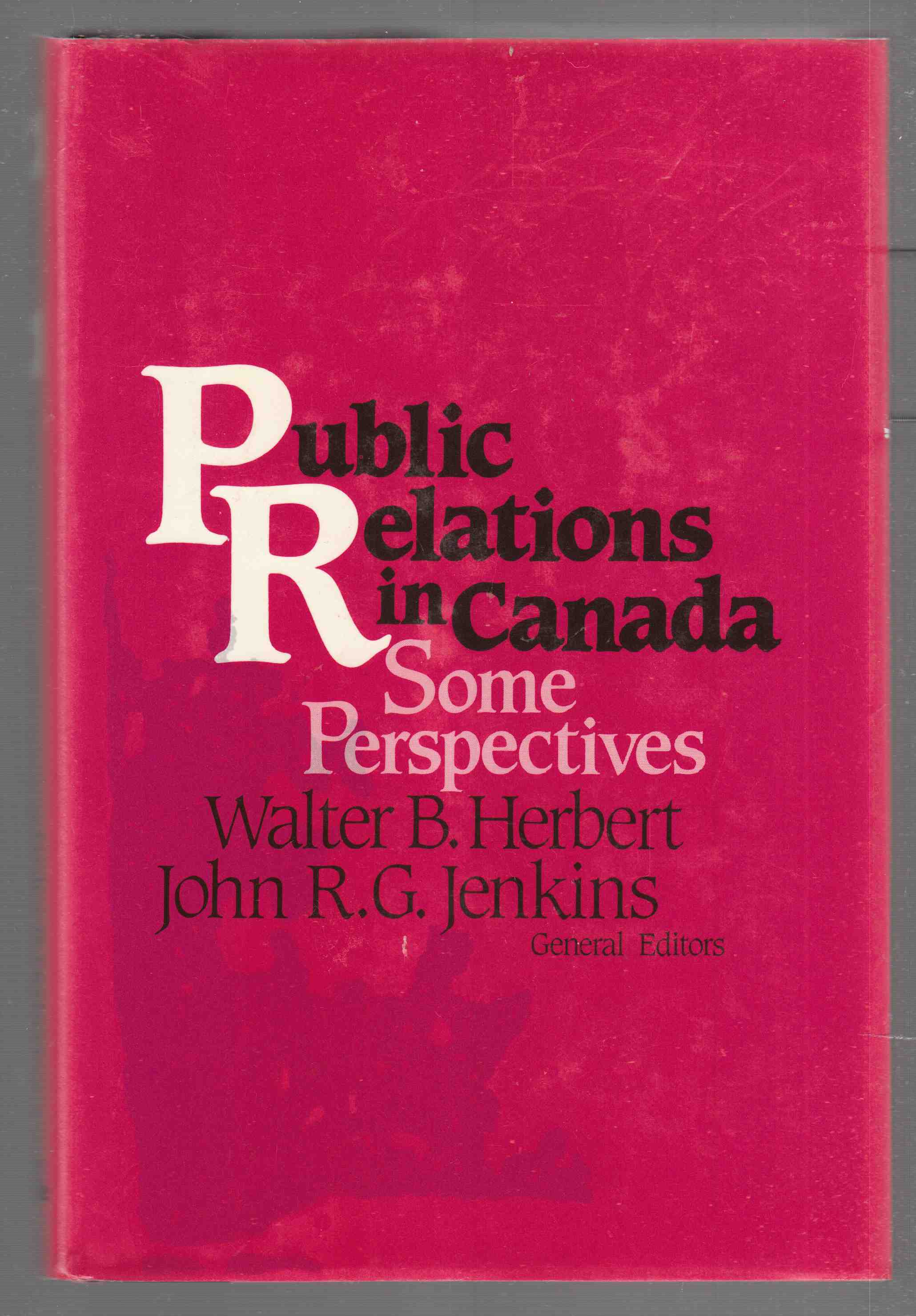 Image for Public Relations in Canada Some Perspectives