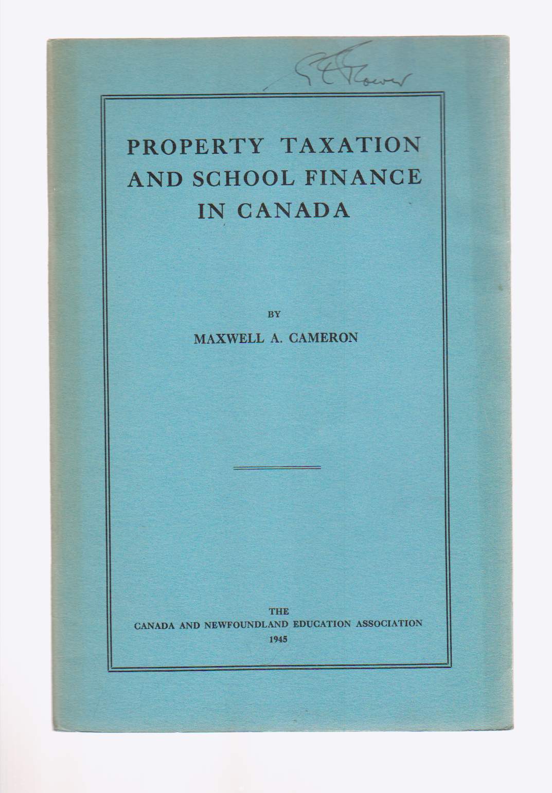 Image for Property Taxation and School Finance in Canada