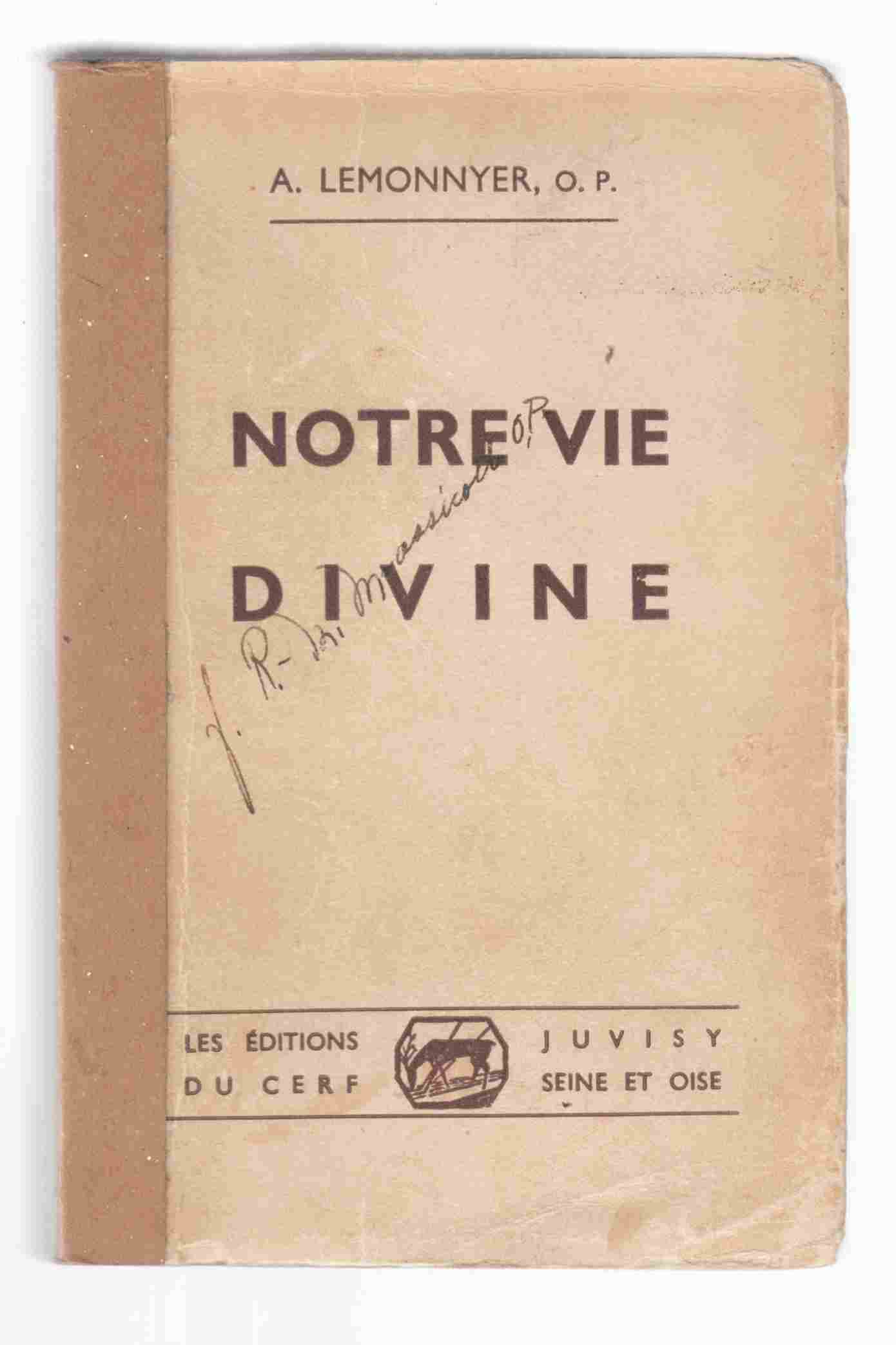 Image for Notre Vie Divine