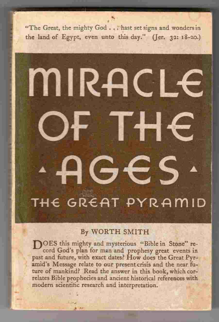 Image for Miracle of the Ages The Great Pyramid of Giza