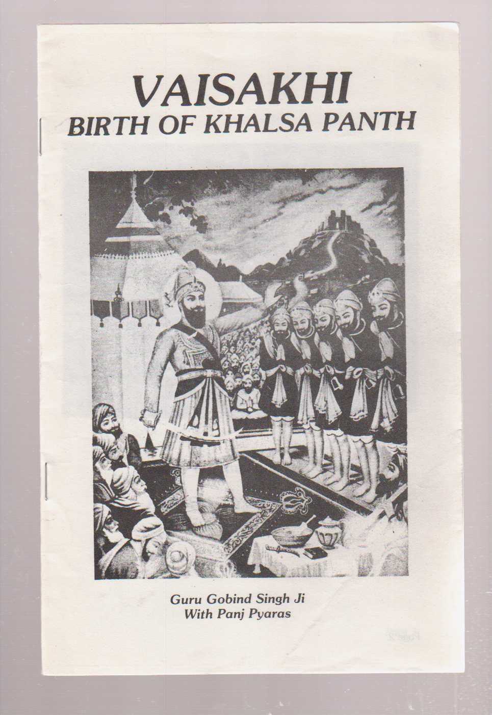 Image for Vaisakhi Birth of Khalsa Panth