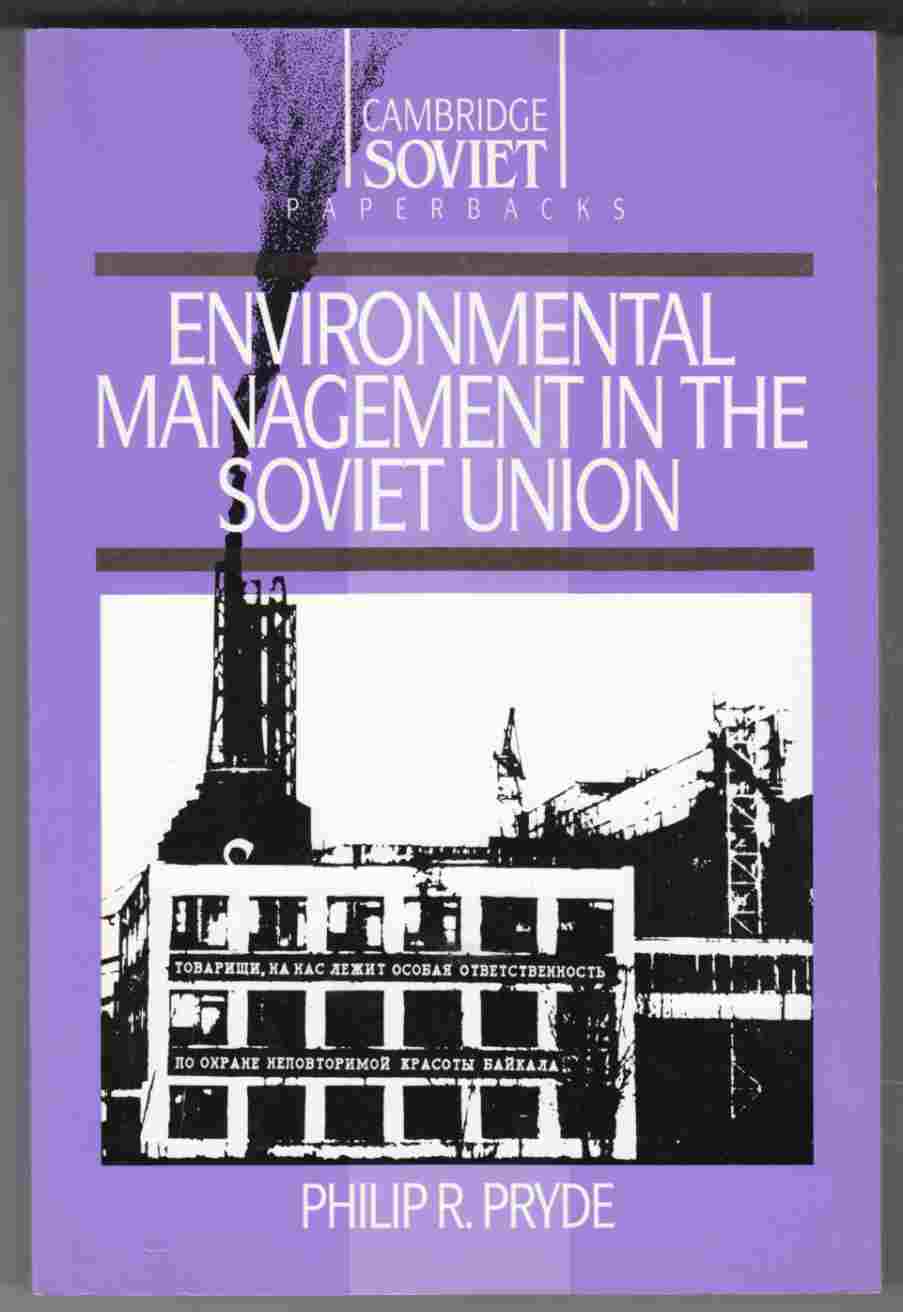 Image for Environmental Management in the Soviet Union