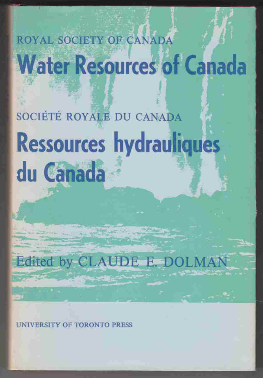 Image for Water Resources of Canada / Ressources Hydrauliques Du Canada