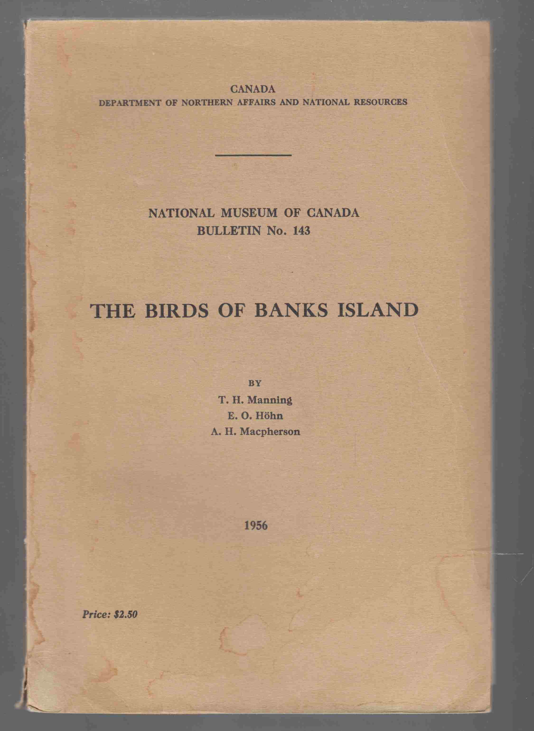 Image for The Birds of Banks Island