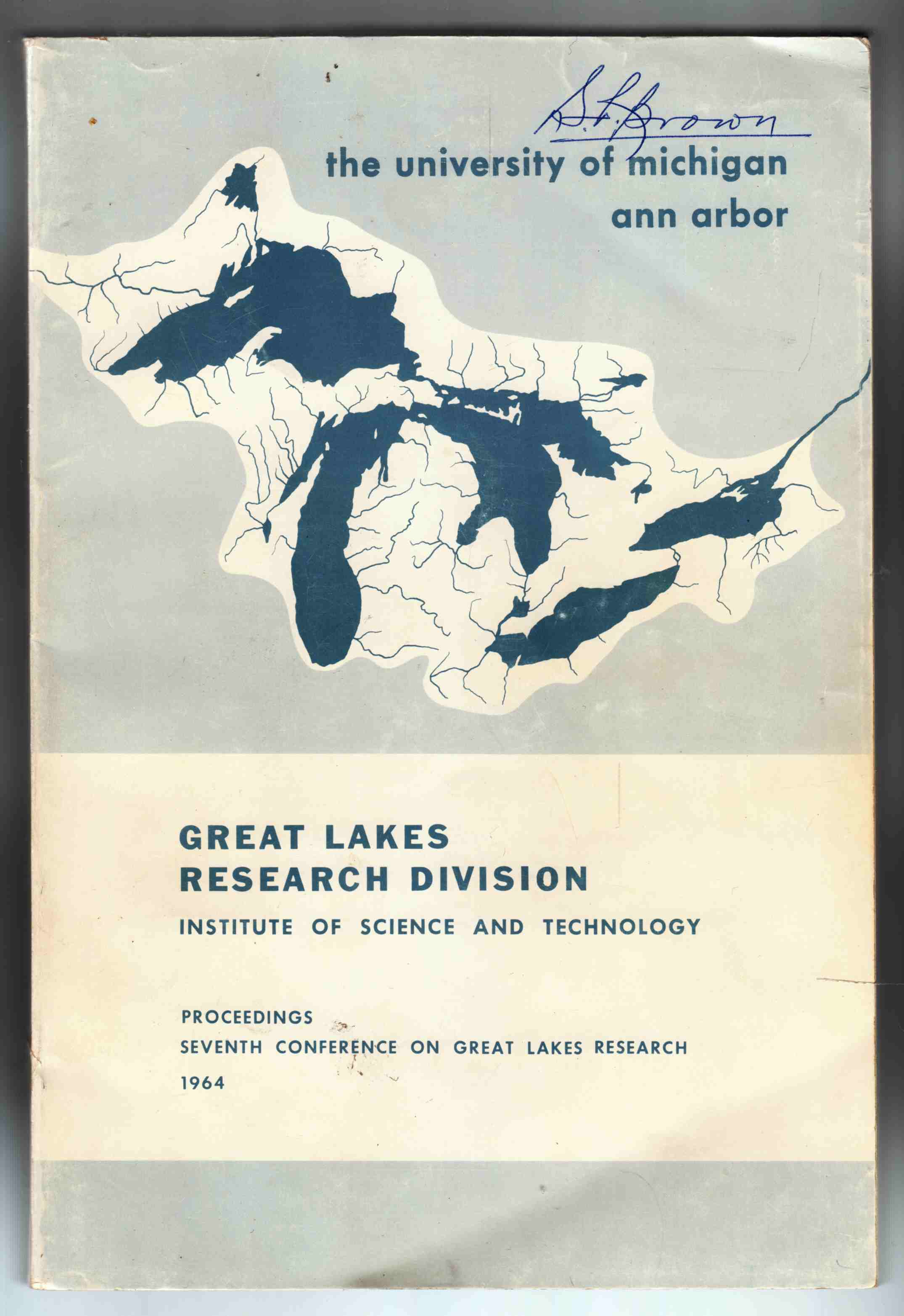 Image for Proceedings Seventh Conference on Great Lakes Research