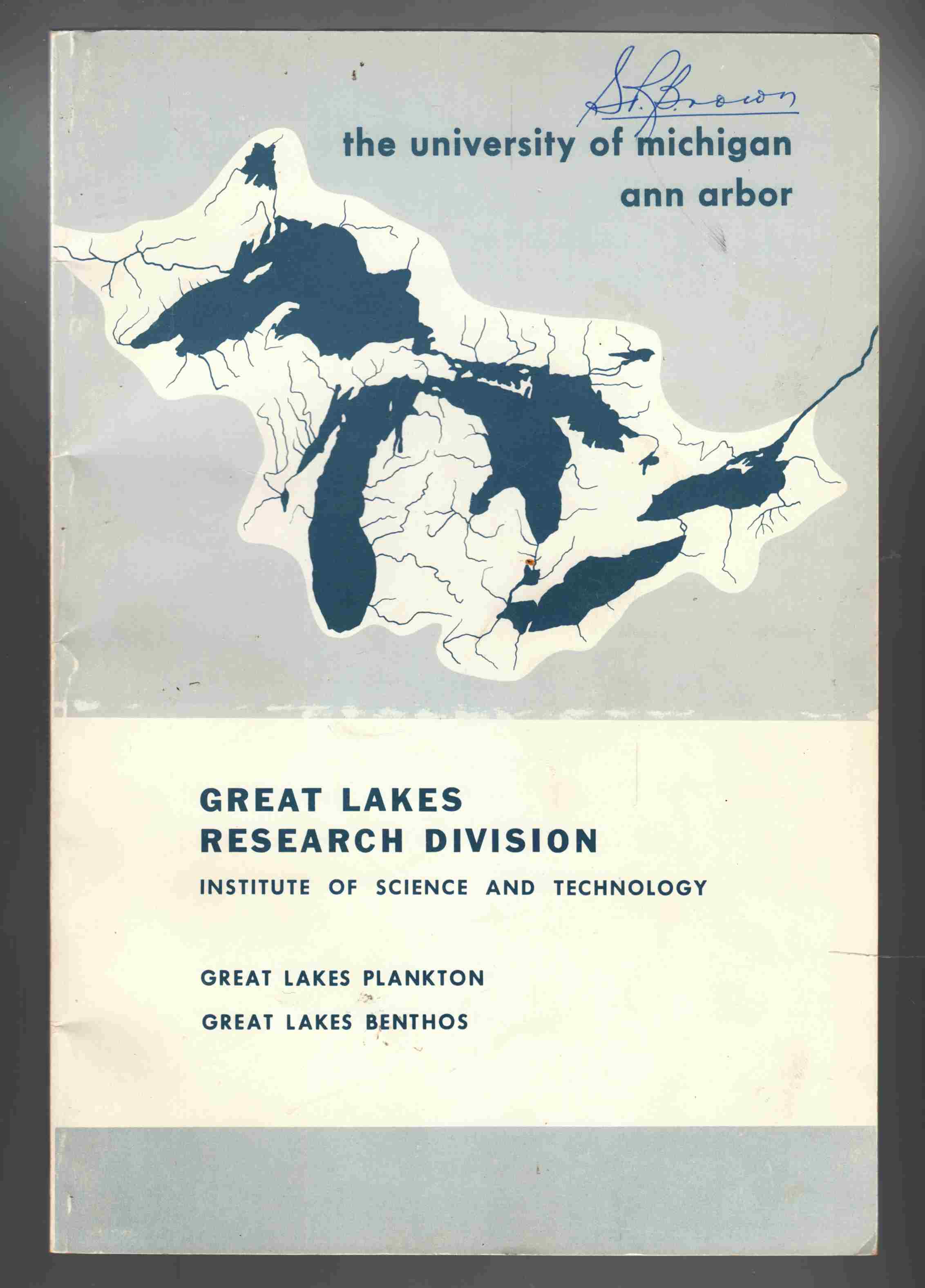 Image for Plankton Studies in the Largest Great Lakes of the World / A Review of Great Lakes Benthos Research