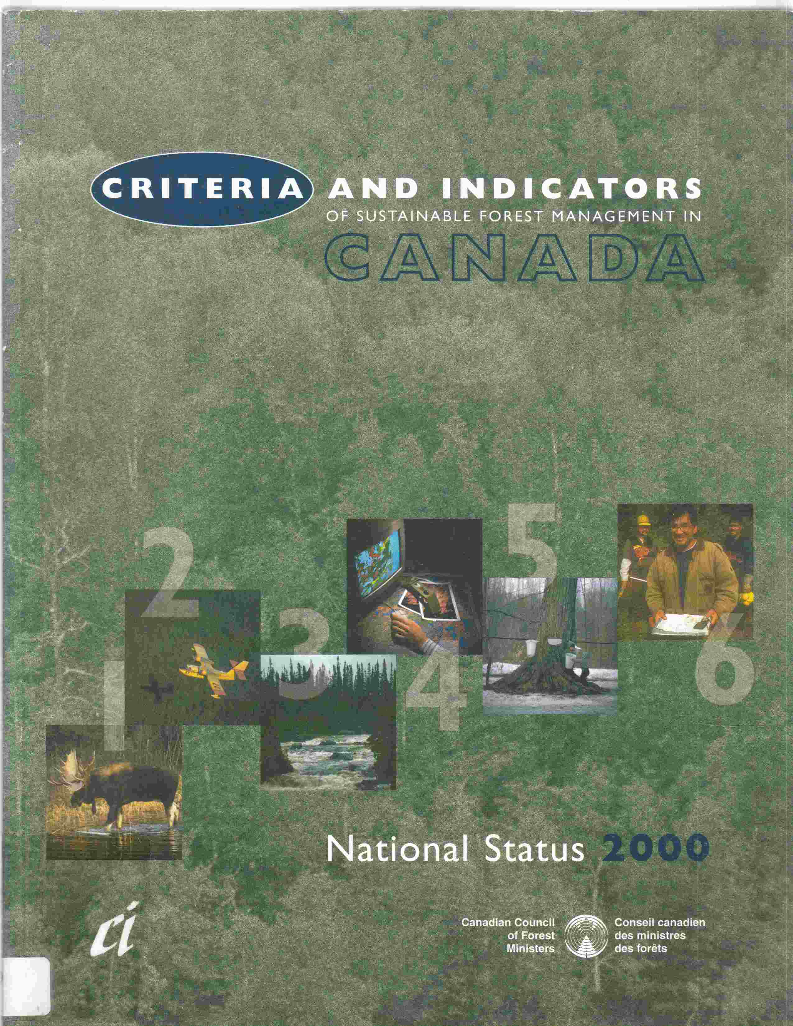 Image for Criteria and Indicators of Sustainable Forest Management in Canada National Status 2000