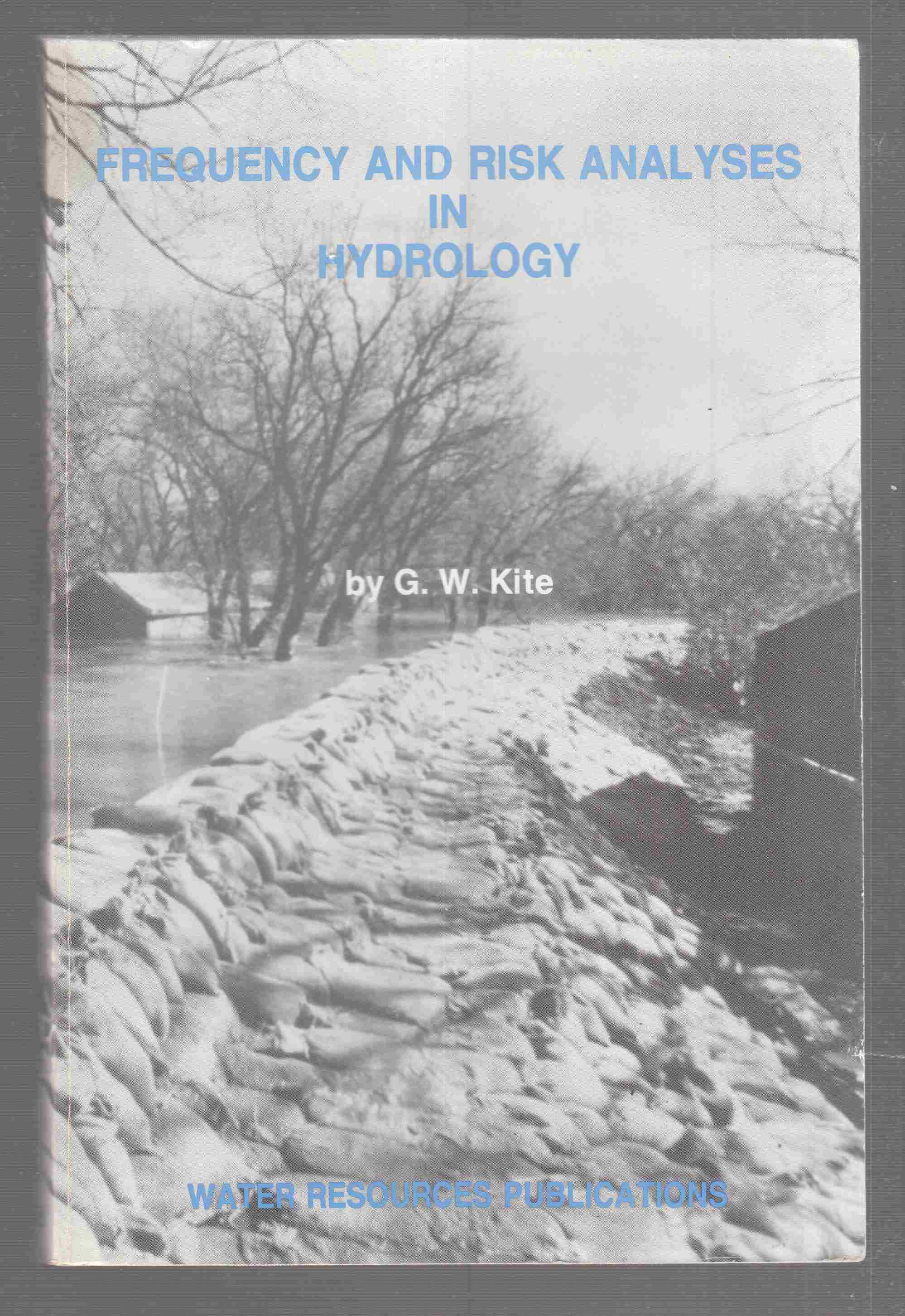 Image for Frequency and Risk Analyses in Hydrology