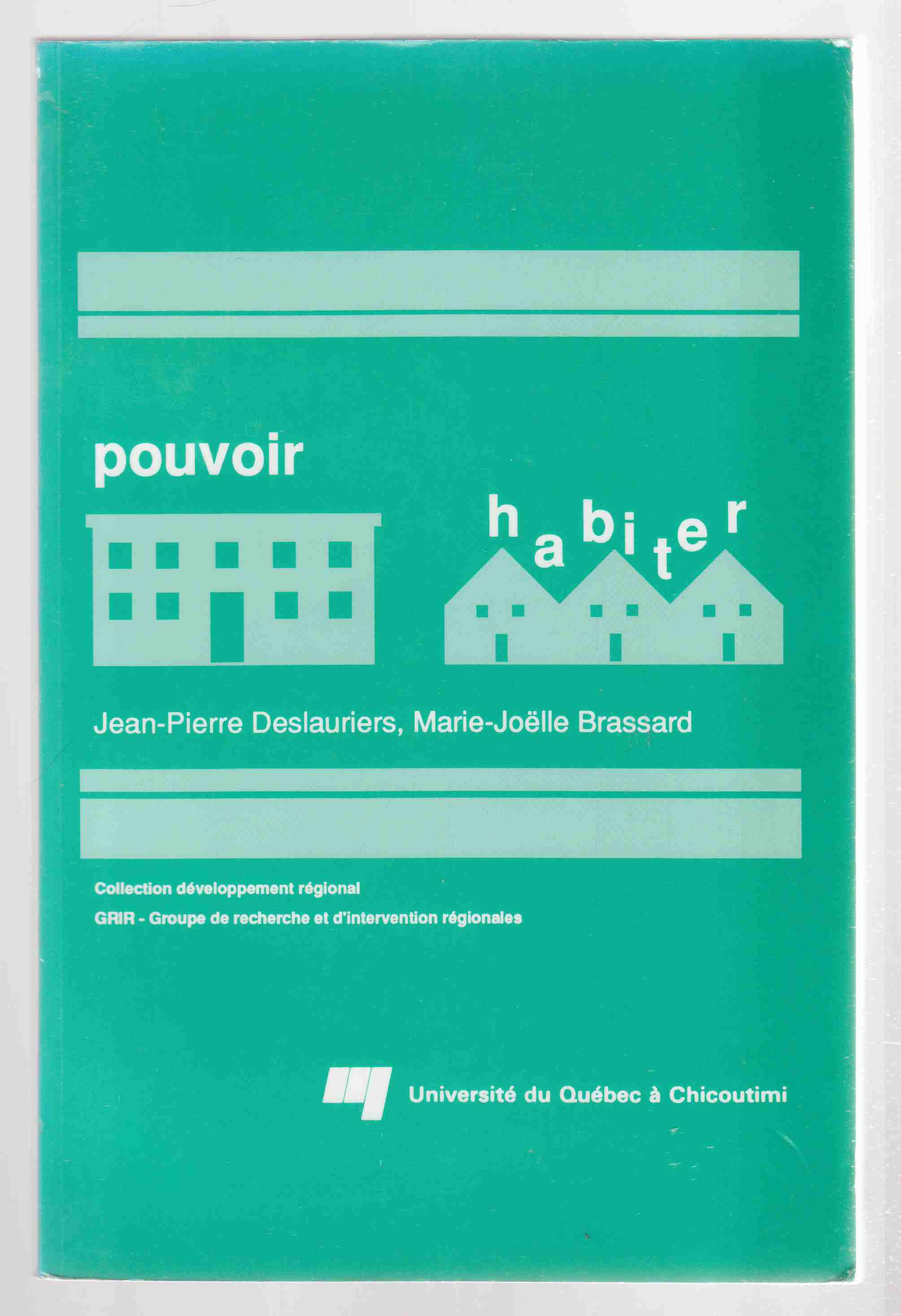 Image for Pouvoir Habiter