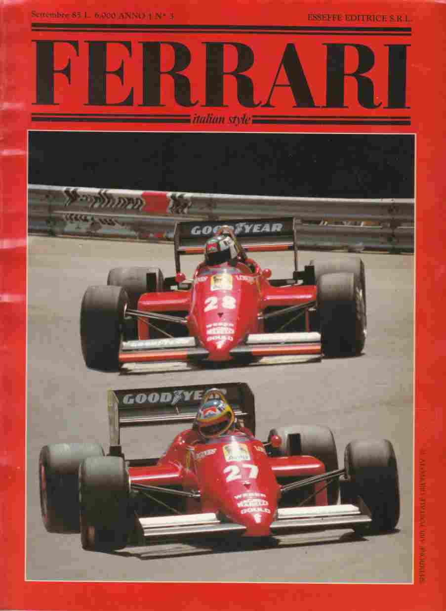 Image for Ferrari Italian Style Septembre 85 Anno 1 No 3