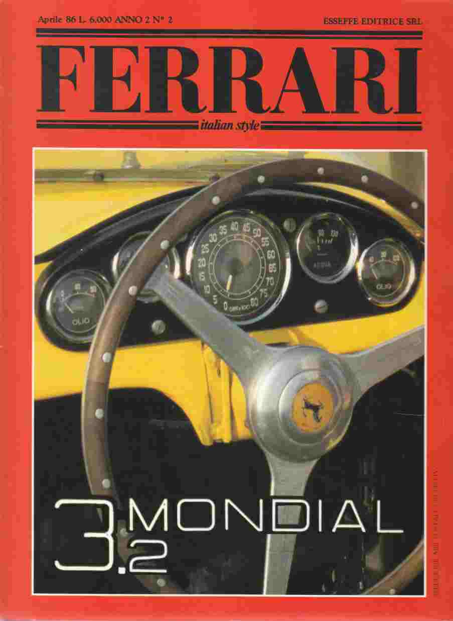 Ferrari Italian Style Aprile 86 Anno 2 No 2 Image for Ferrari Italian Style Aprile 86 Anno 2 No 2