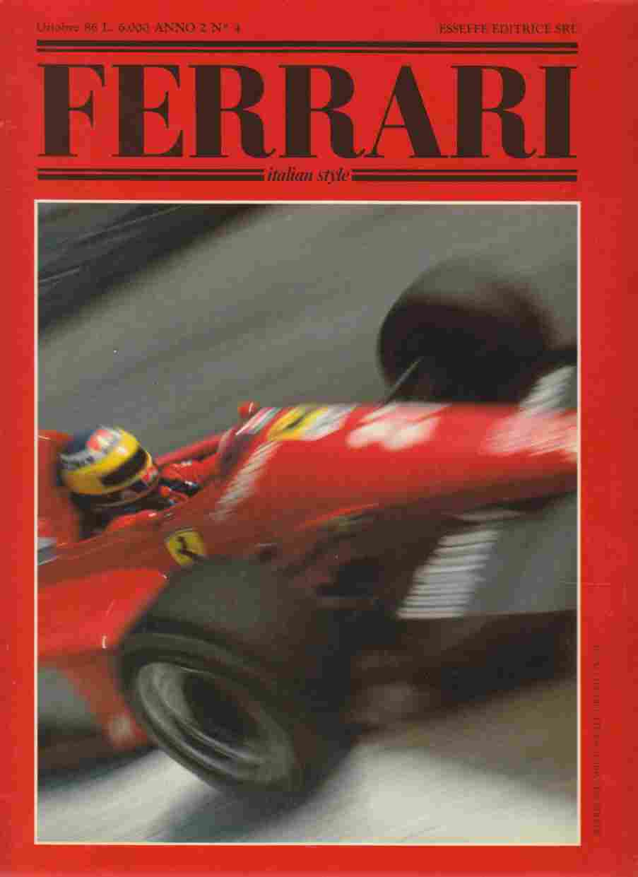 Image for Ferrari Italian Style Octobre 86 Anno 2 No 4