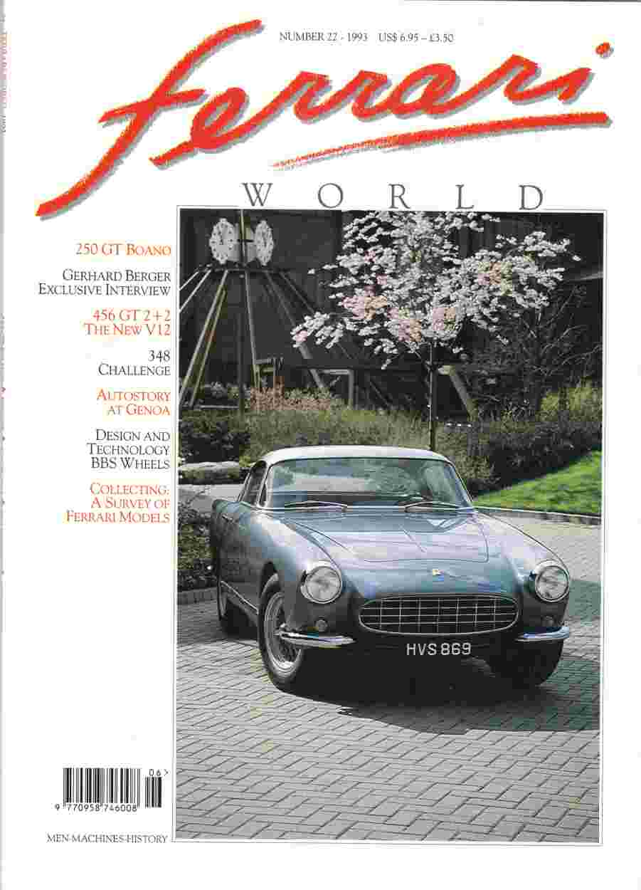 Image for Ferrari World Number 22 June / July 1993