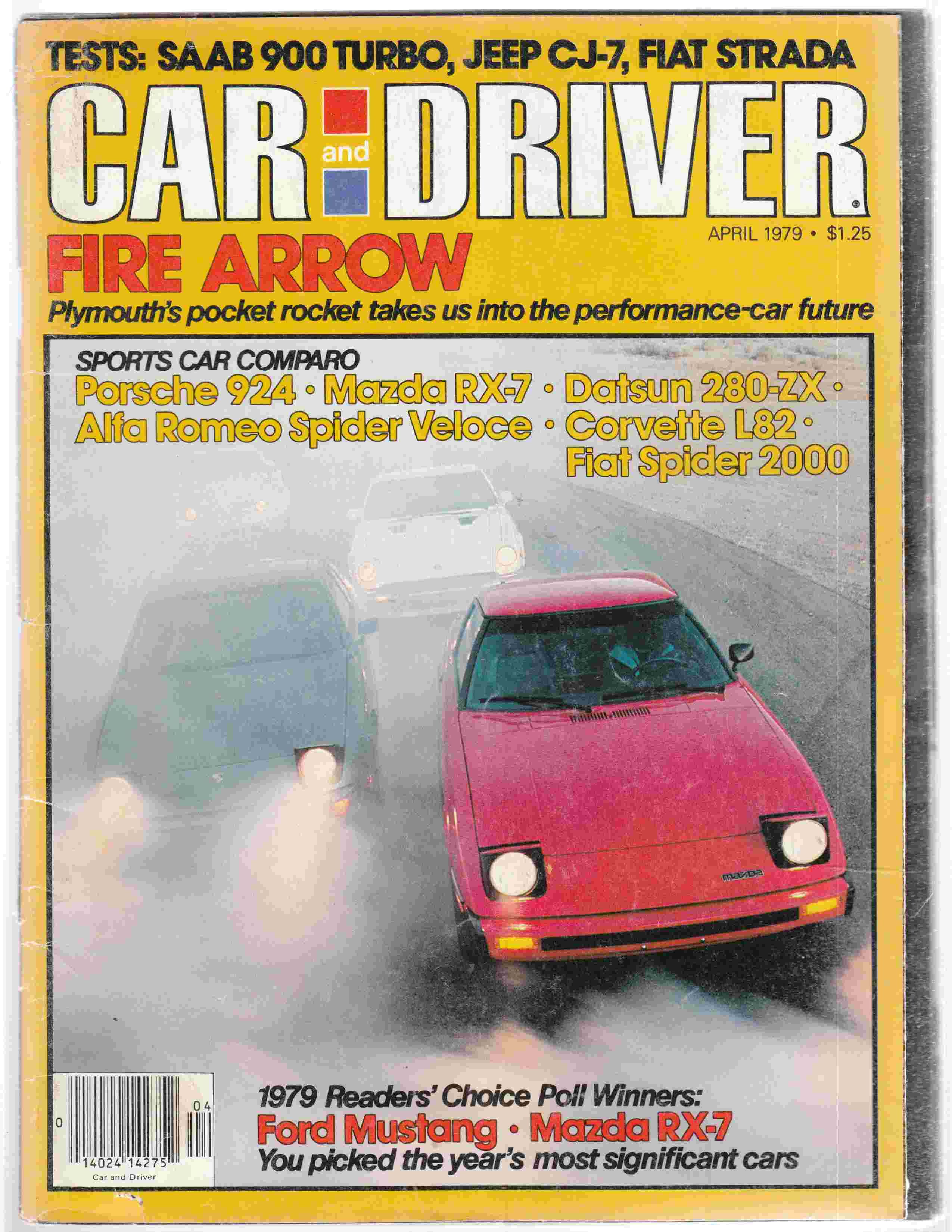 Image for Car and Driver April 1979 Volume 24, Number 10