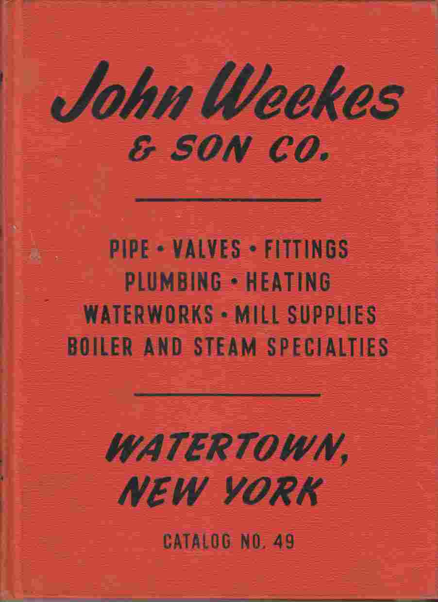 Image for John Weekes & Son Co. Catalog No. 49