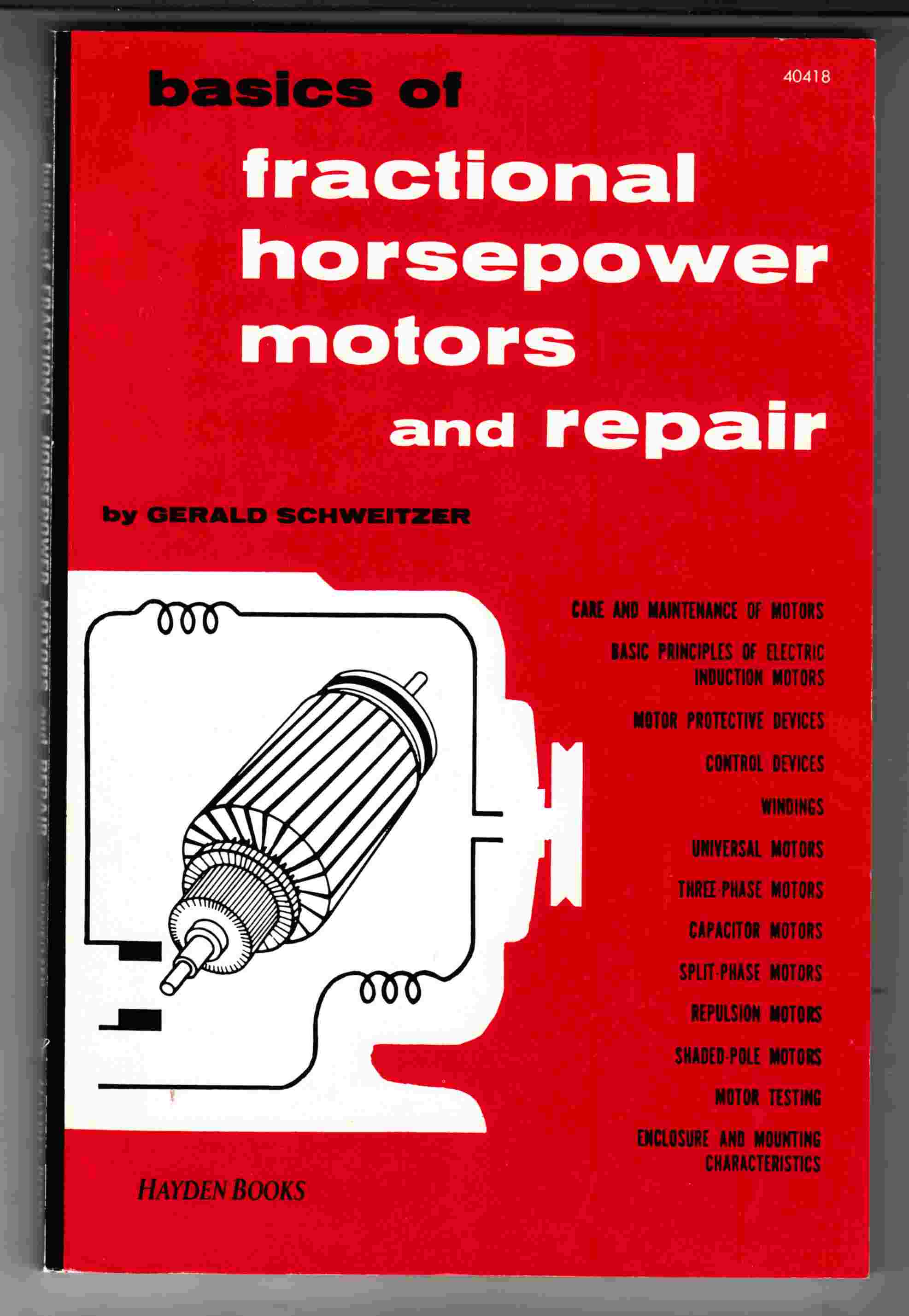 Image for Basics of Fractional Horsepower Motors and Repair