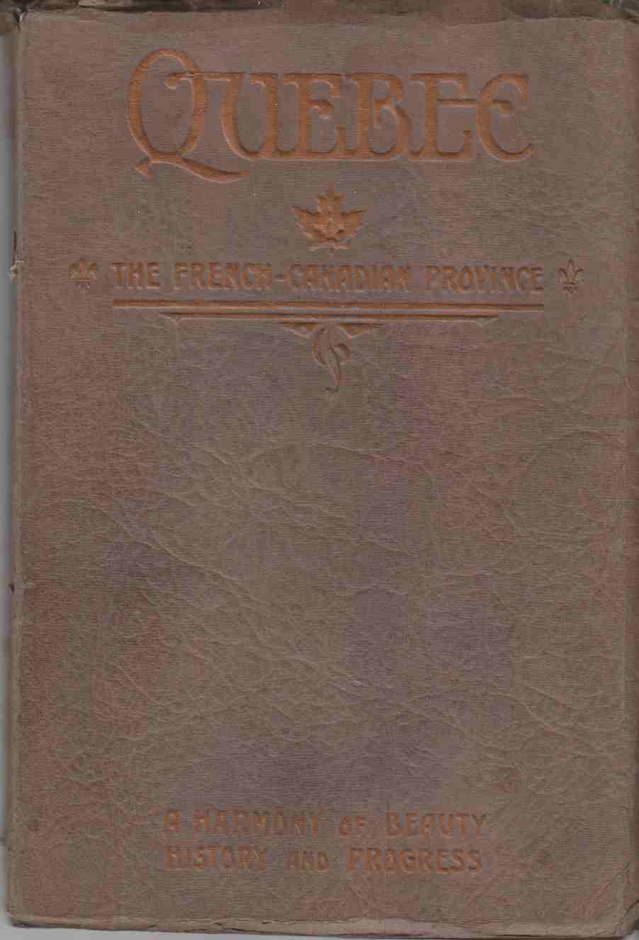 Image for Quebec: The French-Canadian Province