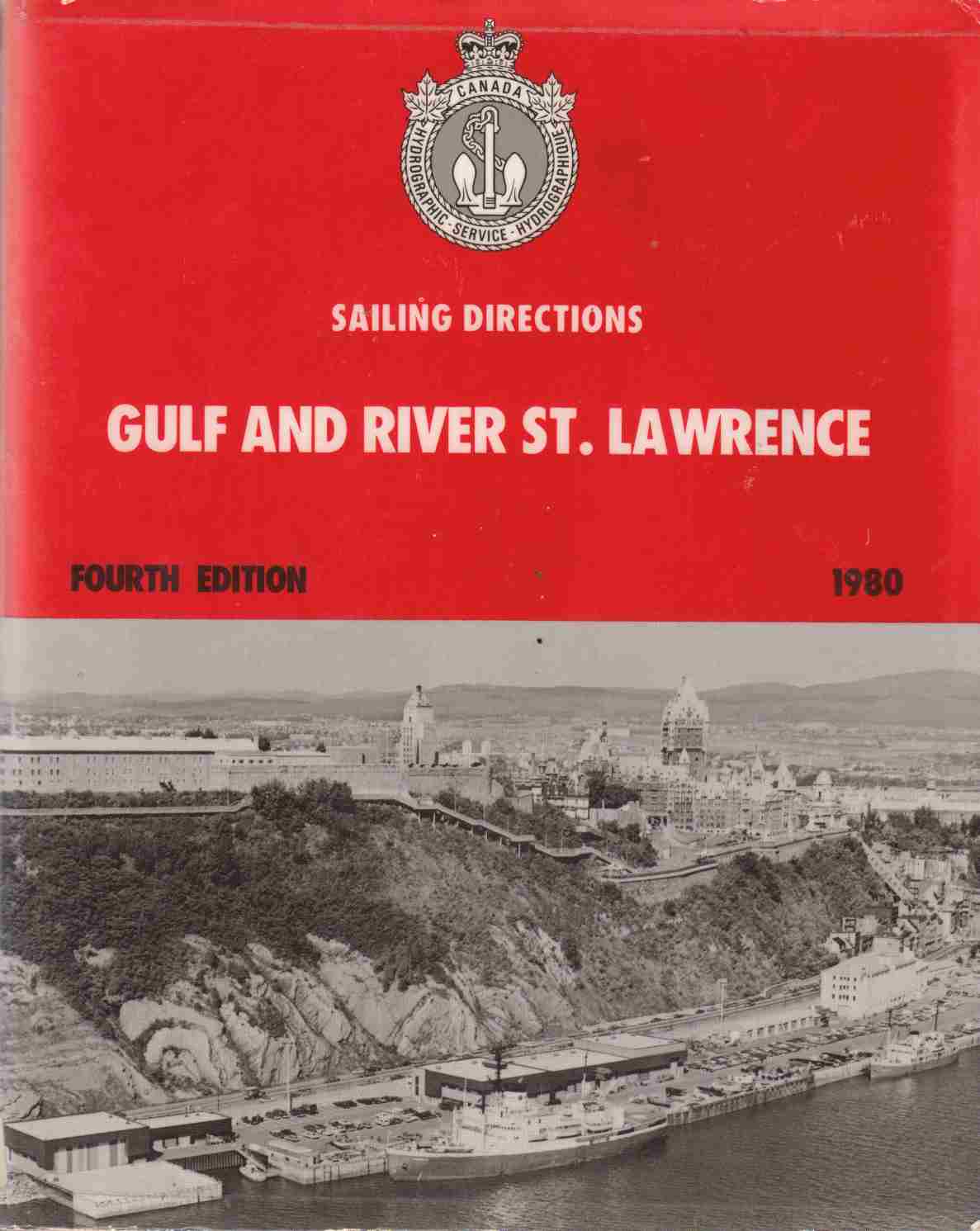 Image for Sailing Directions Gulf and River St. Lawrence Fourth Edition 1980